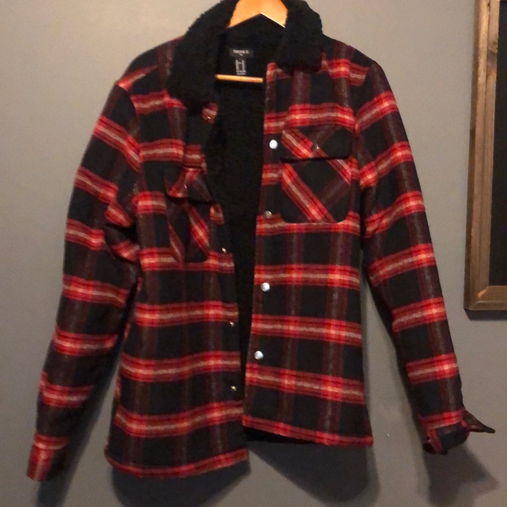 Forever 21 men flannel jacket/shirt